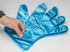 Blue Disposable Hdpe Gloves For Daily Household